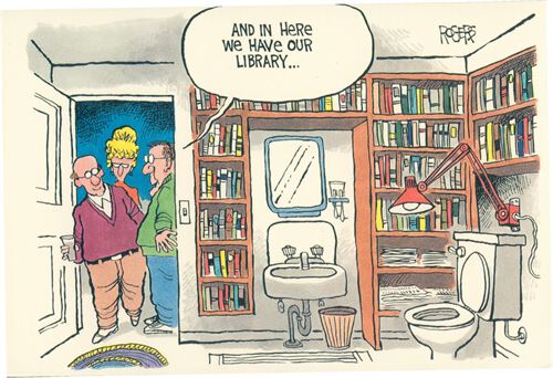 library bathroom